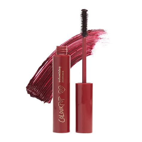 burgundy mascara for women.